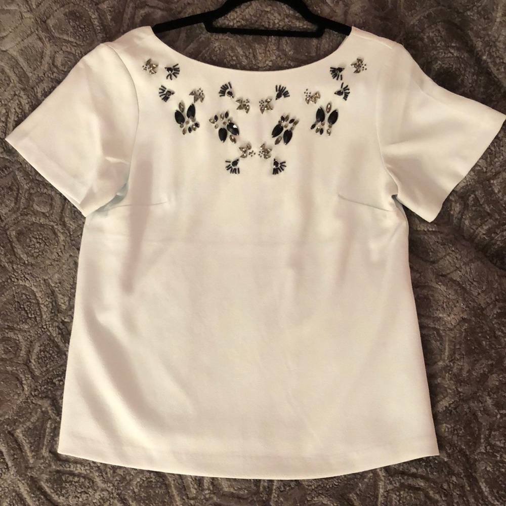 Banana Republic Beaded Top